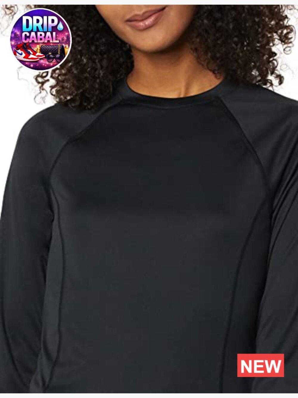 Long Sleeve Rash Guard Swimsuit Top SPF Protection UPF 50 - Picture 5 of 6